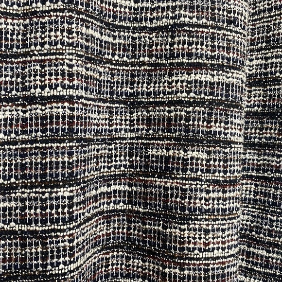 -KARL LAGERFELD tweed business casual party midi dress size  10 - Picture 4 of 10